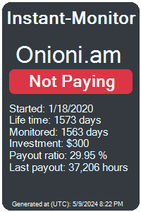 onioni.am Monitored by Instant-Monitor.com