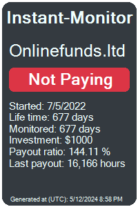 onlinefunds.ltd Monitored by Instant-Monitor.com