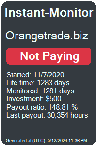 orangetrade.biz Monitored by Instant-Monitor.com