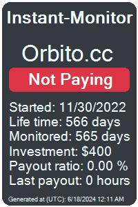 orbito.cc Monitored by Instant-Monitor.com