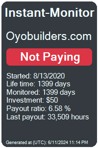 oyobuilders.com Monitored by Instant-Monitor.com