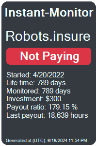robots.insure Monitored by Instant-Monitor.com