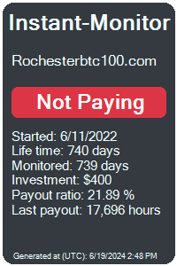 rochesterbtc100.com Monitored by Instant-Monitor.com