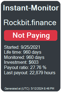 rockbit.finance Monitored by Instant-Monitor.com