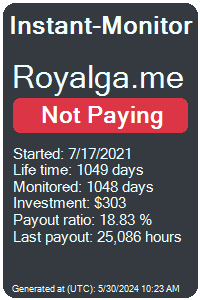 royalga.me Monitored by Instant-Monitor.com