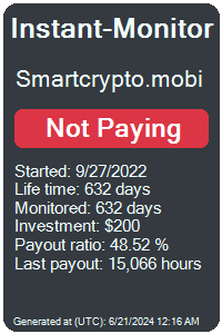smartcrypto.mobi Monitored by Instant-Monitor.com