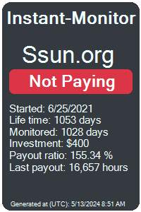 ssun.org Monitored by Instant-Monitor.com