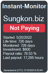sungkon.biz Monitored by Instant-Monitor.com