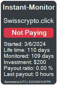 swisscrypto.click Monitored by Instant-Monitor.com
