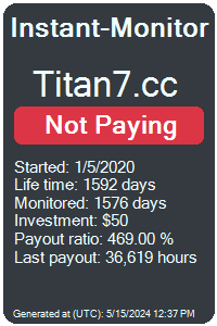 titan7.cc Monitored by Instant-Monitor.com