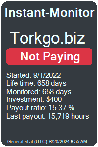 torkgo.biz Monitored by Instant-Monitor.com