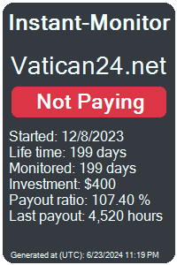vatican24.net Monitored by Instant-Monitor.com