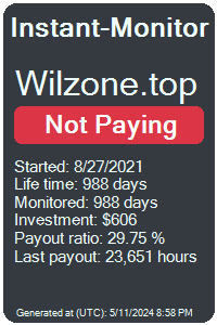 wilzone.top Monitored by Instant-Monitor.com
