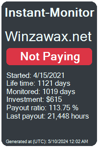 winzawax.net Monitored by Instant-Monitor.com