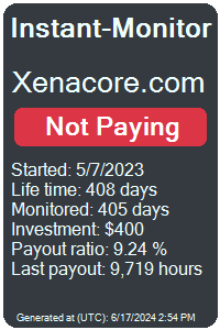 xenacore.com Monitored by Instant-Monitor.com