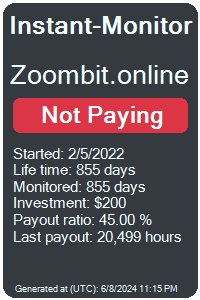 zoombit.online Monitored by Instant-Monitor.com