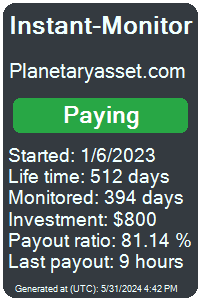 planetaryasset.com Monitored by Instant-Monitor.com