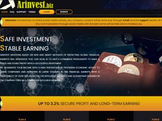 arinvest.biz comments, status, review, legit, scam, paying, votes, review