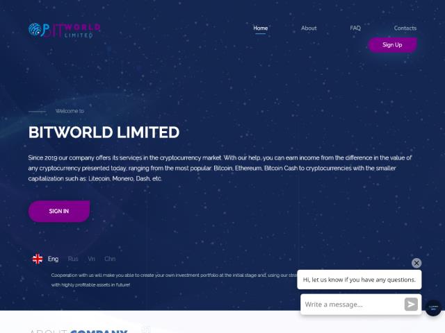 World bit. Status-Limited.