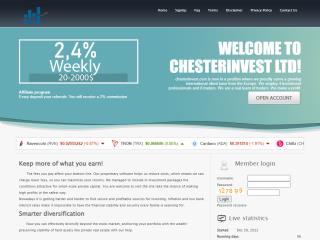 chesterinvest.com comments, status, review, legit, scam, paying, votes, review