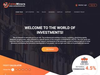 coinsminers.biz comments, status, review, legit, scam, paying, votes, review