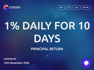 cosger.cc comments, status, review, legit, scam, paying, votes, review