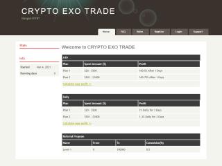 cryptoexo.trade comments, status, review, legit, scam, paying, votes, review
