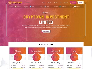 cryptown.biz comments, status, review, legit, scam, paying, votes, review