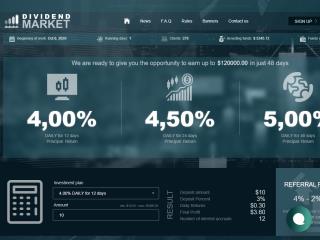 dividendmarket.biz comments, status, review, legit, scam, paying, votes, review