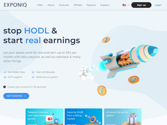 EXPONIQ - exponiq.io