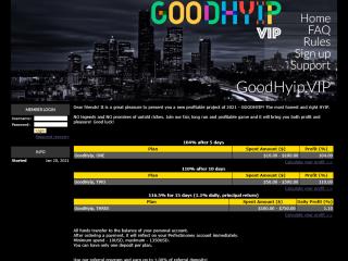goodhyip.vip comments, status, review, legit, scam, paying, votes, review