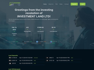 investmentltd.land comments, status, review, legit, scam, paying, votes, review