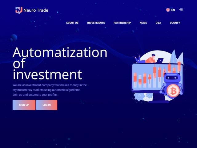 NEUROTRADE - neurotrade.io