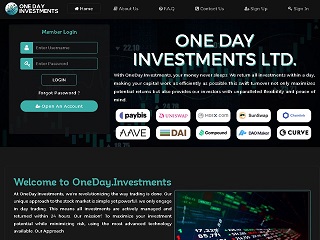 oneday.investments comments, status, review, legit, scam, paying, votes, review