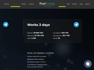 poolenergy.cc comments, status, review, legit, scam, paying, votes, review
