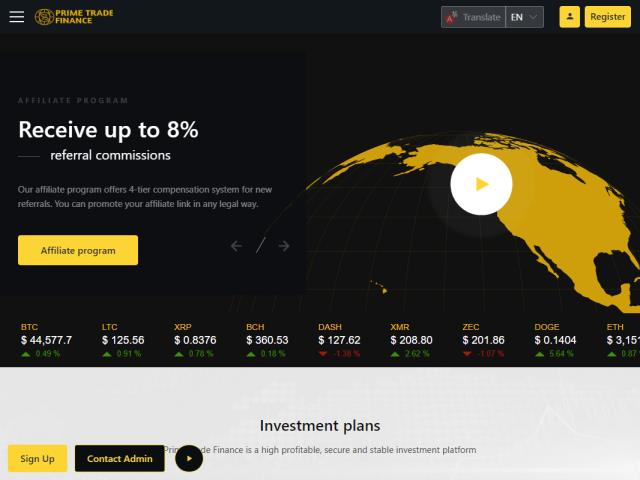 PRIMETRADEFINANCE - primetradefinance.net