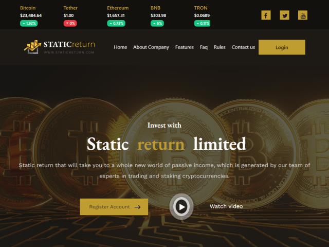 STATICRETURN - staticreturn.com