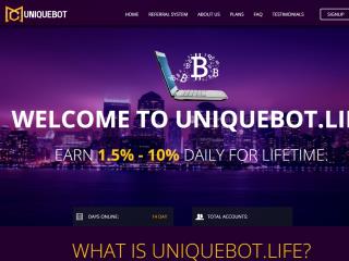 uniquebot.life comments, status, review, legit, scam, paying, votes, review