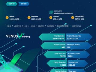 venus-mining.com comments, status, review, legit, scam, paying, votes, review