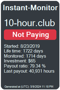 10-hour.club Monitored by Instant-Monitor.com