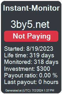 3by5.net Monitored by Instant-Monitor.com