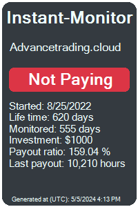 advancetrading.cloud Monitored by Instant-Monitor.com