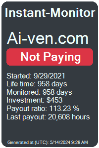 ai-ven.com Monitored by Instant-Monitor.com
