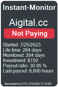 aigital.cc Monitored by Instant-Monitor.com