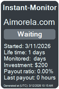 aimorela.com Monitored by Instant-Monitor.com
