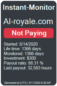al-royale.com Monitored by Instant-Monitor.com