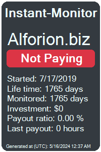 alforion.biz Monitored by Instant-Monitor.com