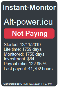 alt-power.icu Monitored by Instant-Monitor.com