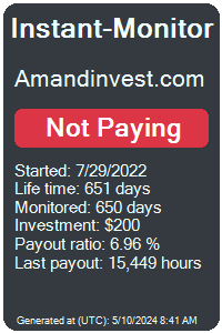 amandinvest.com Monitored by Instant-Monitor.com