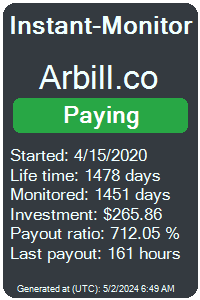https://instant-monitor.com/Projects/Details/arbill.co